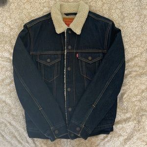 Levi Strauss Sherpa Lined Jean Jacket